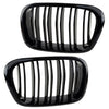 BMW 5 Series E39 Gloss Black Front Bumper Kidney Grille (1996-2003)