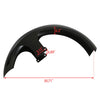 Harley Touring Street Glide 26" Wheel Wrap Unpainted Black Front Fender (2014-2023)
