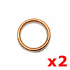 110cc 125cc PIT PRO Quad Dirt Bike ATV 32mm Copper Exhaust Pipe Gaskets