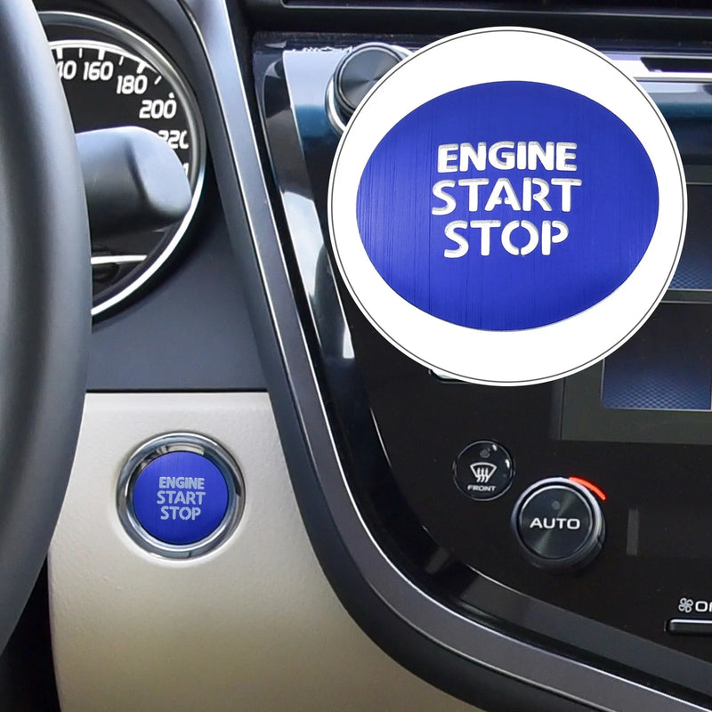 Toyota Crown Royal Blue Engine Start Stop Button Cover (2012-2018)