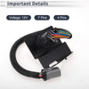 Ford F-250 Super Duty 4-Pin & 7-Pin Trailer Wiring Connector Cord (1999-2001)