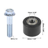 Bike 2 x / 10mm / Motorcycle Chain Pulley Roller Slider Wheel Guide Black