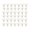 GM 50pcs Nylon Door Panel Molding Fastener Clips (Various Years)