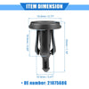Subaru Ascent 10 x Car Push Pin Rivet Fastener Clips (2019-2021)