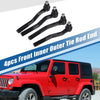 Jeep Grand Cherokee 4 x Front Lower Upper Tie Rod End Links (1999-2004)