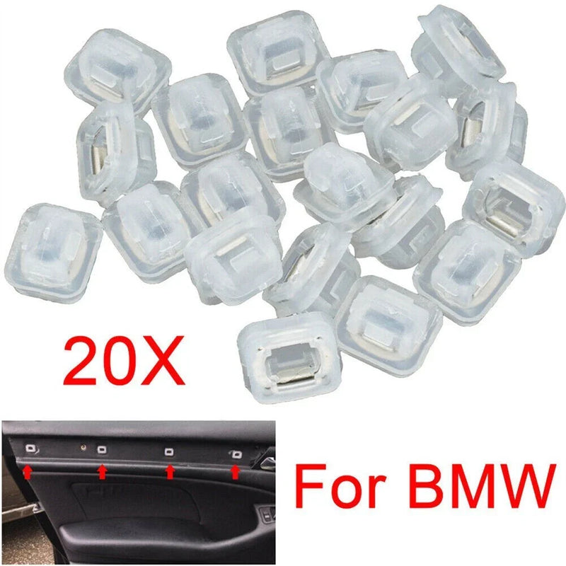 3 Series E46 E90 E91 X5 E53 20 x Door Trim Panel Clips (1998–2013)