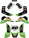 Kawasaki KFX 100 Full Sticker Kit Shifter Style Decals/Graphics