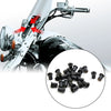 Motorcycles Well Nuts / 25pcs Black Rubber M5 Windscreen Fastener