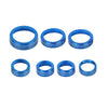 Bronco Sport 7PC Blue Center Console Audio Switch Knob Trim Ring (2021-)