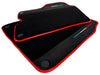 Ferrari California with Alcantara Red Trim Black Floor Mats (2008-2014)