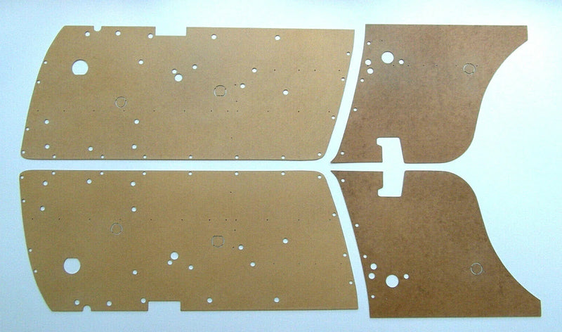 BMW E9 Door panels Side trimming (1968–1975)