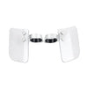 Honda, Kawasaki, Yamaha Clear Motorcycle Front Wind Fork Air Deflector
