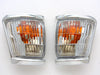 1997-2001 Toyota Hilux LN145 Chrome Indicator Corner Lights (2 x)