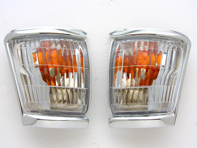 1997-2001 Toyota Hilux LN145 Chrome Indicator Corner Lights (2 x)