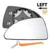 Chevy Impala Heated Left Driver Side Mirror Glass Replacement (2006-2013)