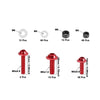 Motorcycle 158pcs Windscreen Fairing Bolts Bodywork Screws