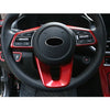 Kia Forte K3 2 x Red Steering Wheel Button Covers (2019-2022)