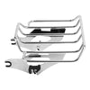 Harley Street Electra Glide Chrome Quick Release Luggage Rack (2014-2025)