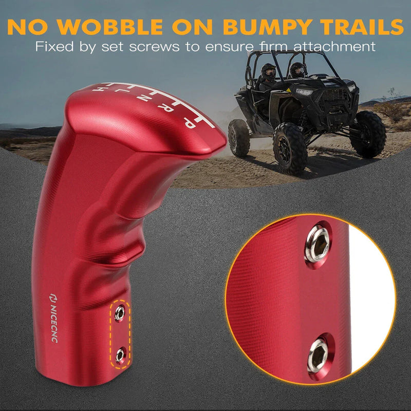 Polaris RZR XP 1000 Aluminum Gear Shifter Knob (2014-2021)