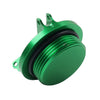 Kawasaki Z750 ZX6R ZX636 ZX10R Green Engine Oil Filler Cap Cover (2004-2023)