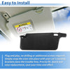 Honda Civic 1996-2000 Black Left & Right Sun Visors (1996-2000)