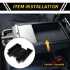 Chevy Silverado 1500 Black Full Center Console Organizer Tray