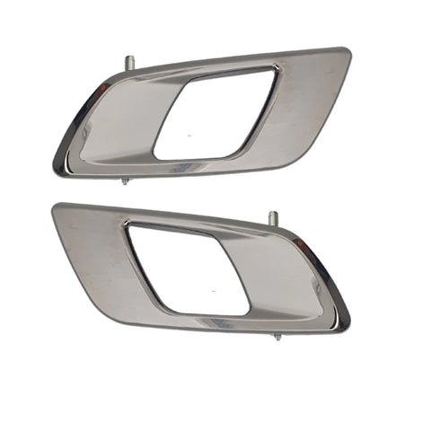 Ford Ranger PX BT50 Bright Dark Chrome Left & Right Inner Door Handles (2011-2022)