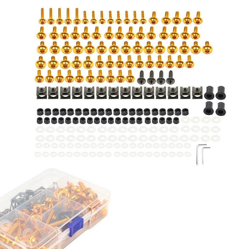 Honda CB1000R CBR600RR Stainless Steel Fairing Bolt Kit (2008-2023)