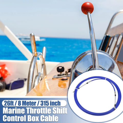 Yamaha 2 x / 26ft 315 Inch / Marine Type Shift Remote Control Box Cable