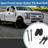 Ford Ranger 6pcs Front Inner Outer Tie Rod End Links Kit (2001-2011)
