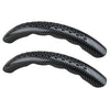 Car Black 38cm Non-Slip Steering Wheel Cover