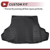 Ford Mustang 2015-2024 Black TPE Cargo Liner Rear Trunk Mat
