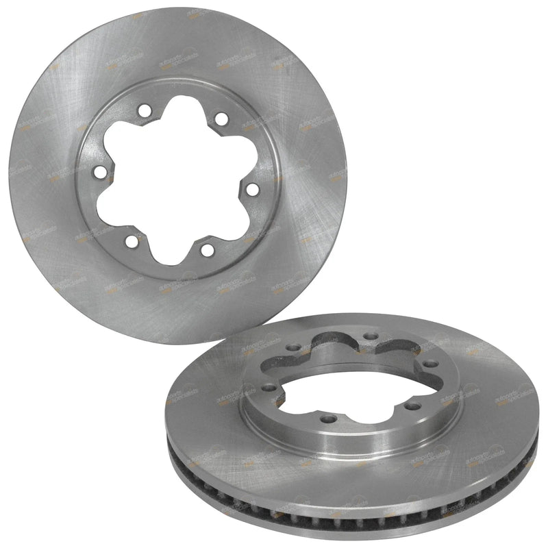 Hiace TRH201 TRH221 TRH223 2 x Front Disc Brake Rotors (2005–2012)