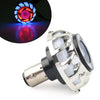 Motorcycle - Blue & Red LED Headlight Tail Brake Lights