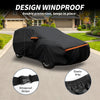 Mazda Carol (2023) Black Aluminum Film Cotton Waterproof Car Cover