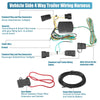 Jeep Wrangler JL Gladiator 4 Pin Trailer Towing Wiring Harness (2018-2023)