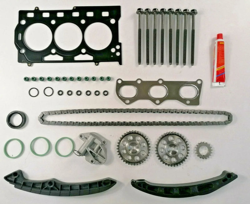 Polo Fabia Ibiza Roomster 1.2 12V Head Gasket Bolts Valves Timing Chain