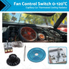 Capillary Car Thermostat Cooling Radiator Fan Control Switch (0℃-120℃)
