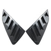 VW Polo MK6 Rear Side Window Louver Vent Trim Covers (2018 - )