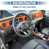 Jeep Wrangler JL JLU Gladiator JT 3 x Dashboard Gear Shift Panel Covers