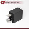 Mercedes-Benz Audi VW Volvo 4 Pins Multi-Purpose Relay 12V 80A