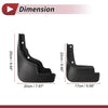 Hyundai Elantra Mud Flaps Splash Guards Set (2023-2024)