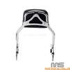 Harley Softail Slim FLSL FLHC FXBB Chrome 13.9" Sissy Bar Backrest (18-21)