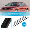 Toyota Corolla Sedan 4x Window Weather Strip Seals (2009-2012)