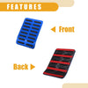 Ford F-150 (2015-2023) Black Blue Foot Rest Pedal Cover Pad