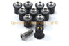 Ducati Zone 10x Écrous m6 6mm Moto Tête de fourche Rub Vis 13mm Od Inox