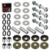 Suzuki Quadsport Z400 Front Lower A-Arm Bushing Seal Bolt Kits (2003–2006)
