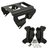 Harley Touring Black Detachable Mounting Rack Docking Kit (2009 - 2013)