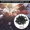 Ford Edge, Escort 25 x Front Fender Skirt Clips (2007-2014, 1981-2003)