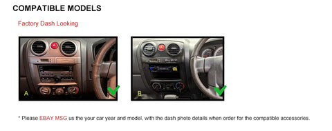 Isuzu Dmax 9" Wireless Carplay Android Auto Head Unit (2009-2011)
